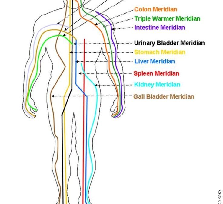 Chinese Meridians and EMF