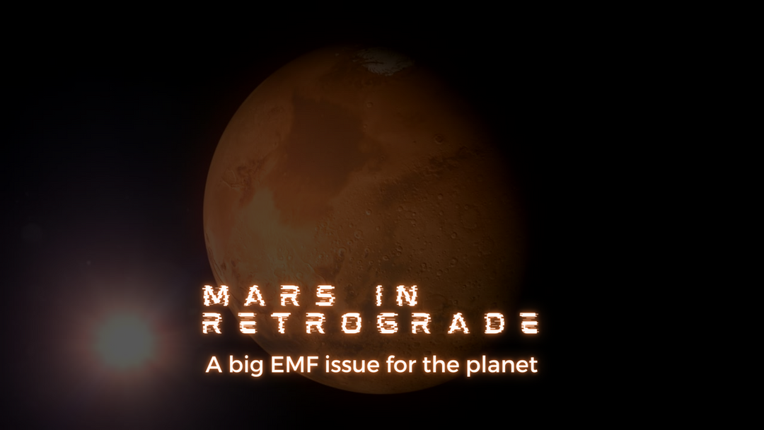 Mars in Retrograde - A Big EMF Issue for the Planet.